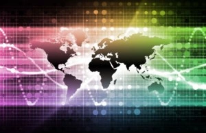Anti-Counterfeiting Technologies Illustrative Image of World Map