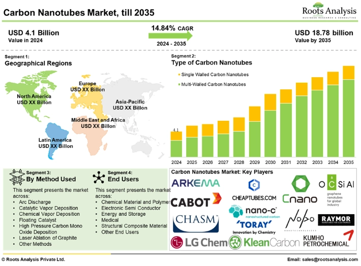 Carbon Nanotubes Market By Type of Nanotubes