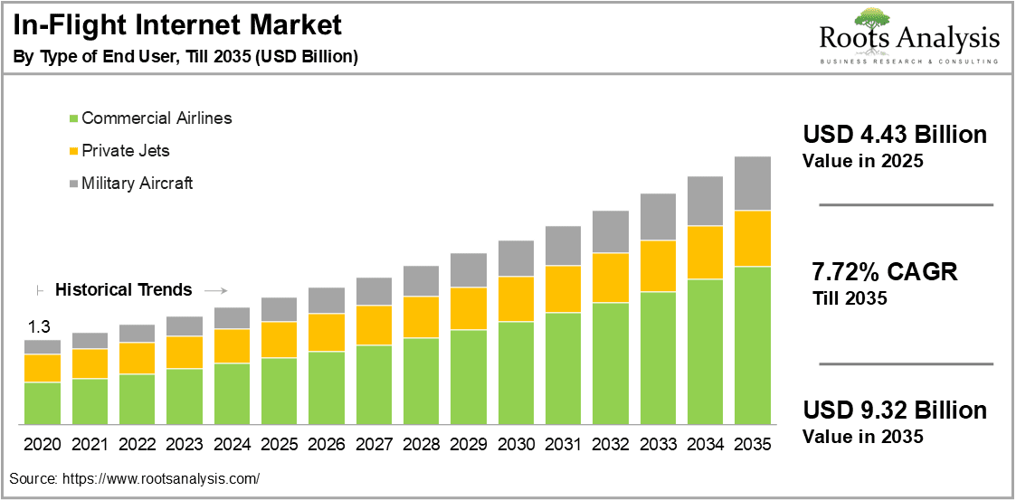 In Flight Internet Market by Type of End User