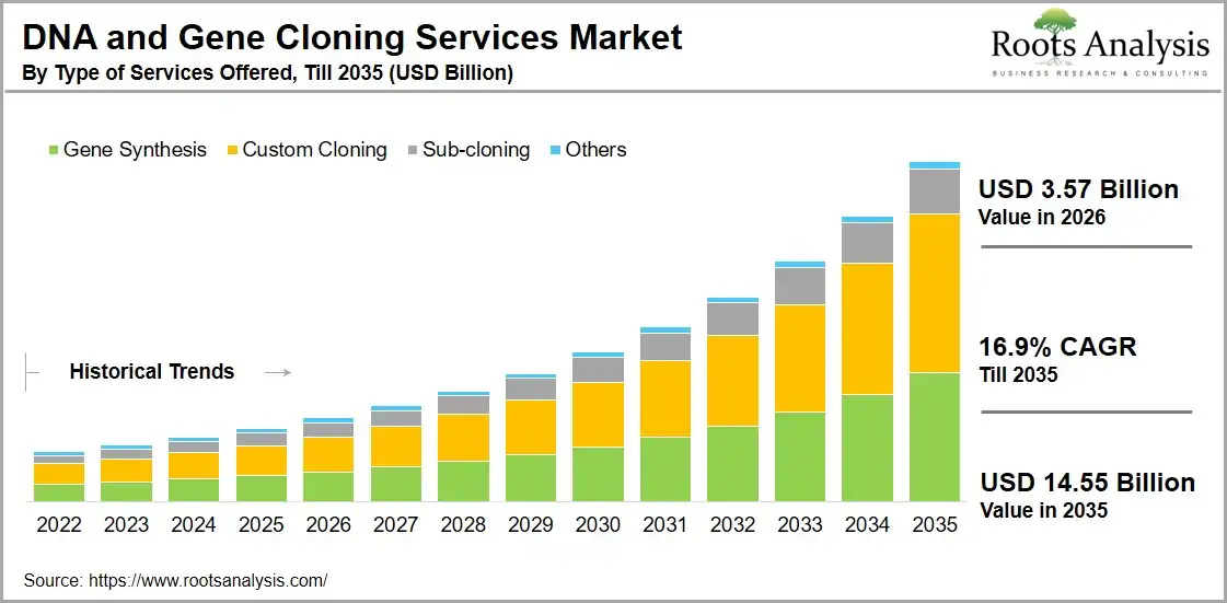 DNA and Gene Cloning Services Market by Type of Services Offered