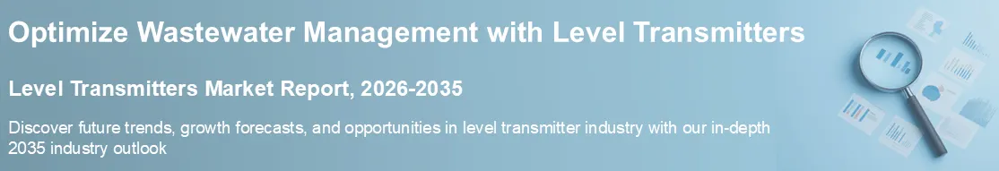 Level Transmitters Market Report, Optimize Wastewater Management