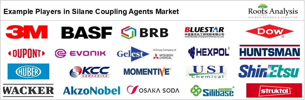 Silane Coupling Agents Market by Example Players Silane Coupling Agents Market by Example Players