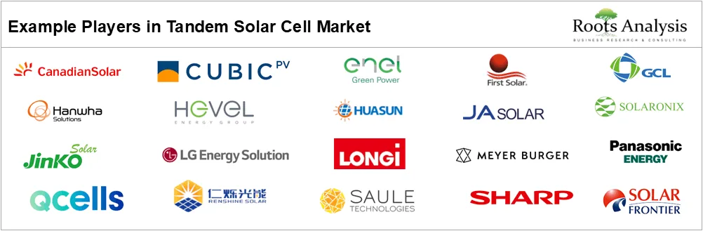 Tandem Solar Cell Market by Example Players, 2026 Tandem Solar Cell Market by Example Players, 2026