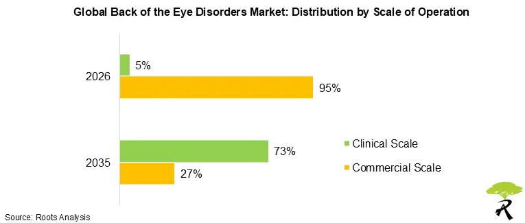 Back of the Eye Disorders Market Outlook by Scale of Operation, 2026 and 2035 Back of the Eye Disorders Market Outlook by Scale of Operation, 2026 and 2035
