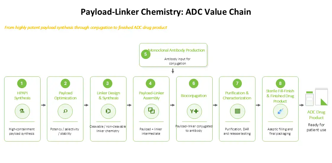 Payload-Linker Chemistry: ADC Value Chain Analysis